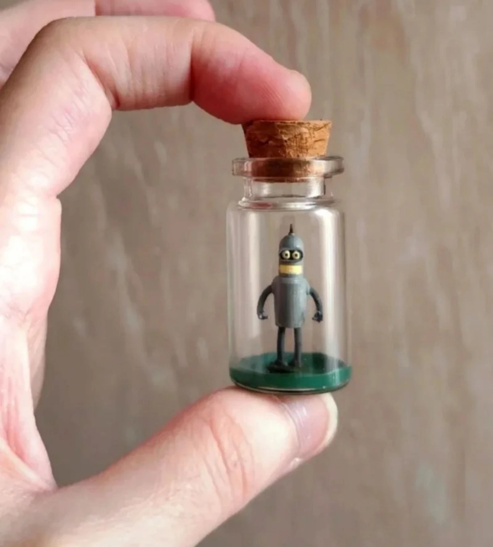 Bender Futurama en miniatura 